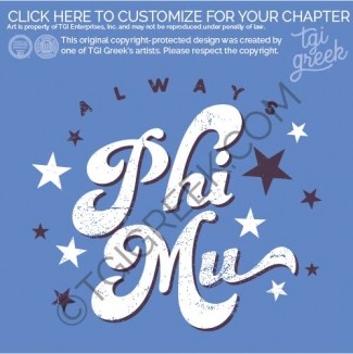 Phi Mu – MONT PR Shirt