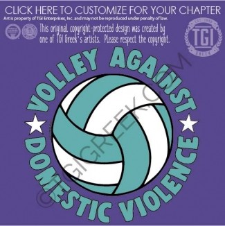 Alpha Chi Omega – INSU volley Against Violence