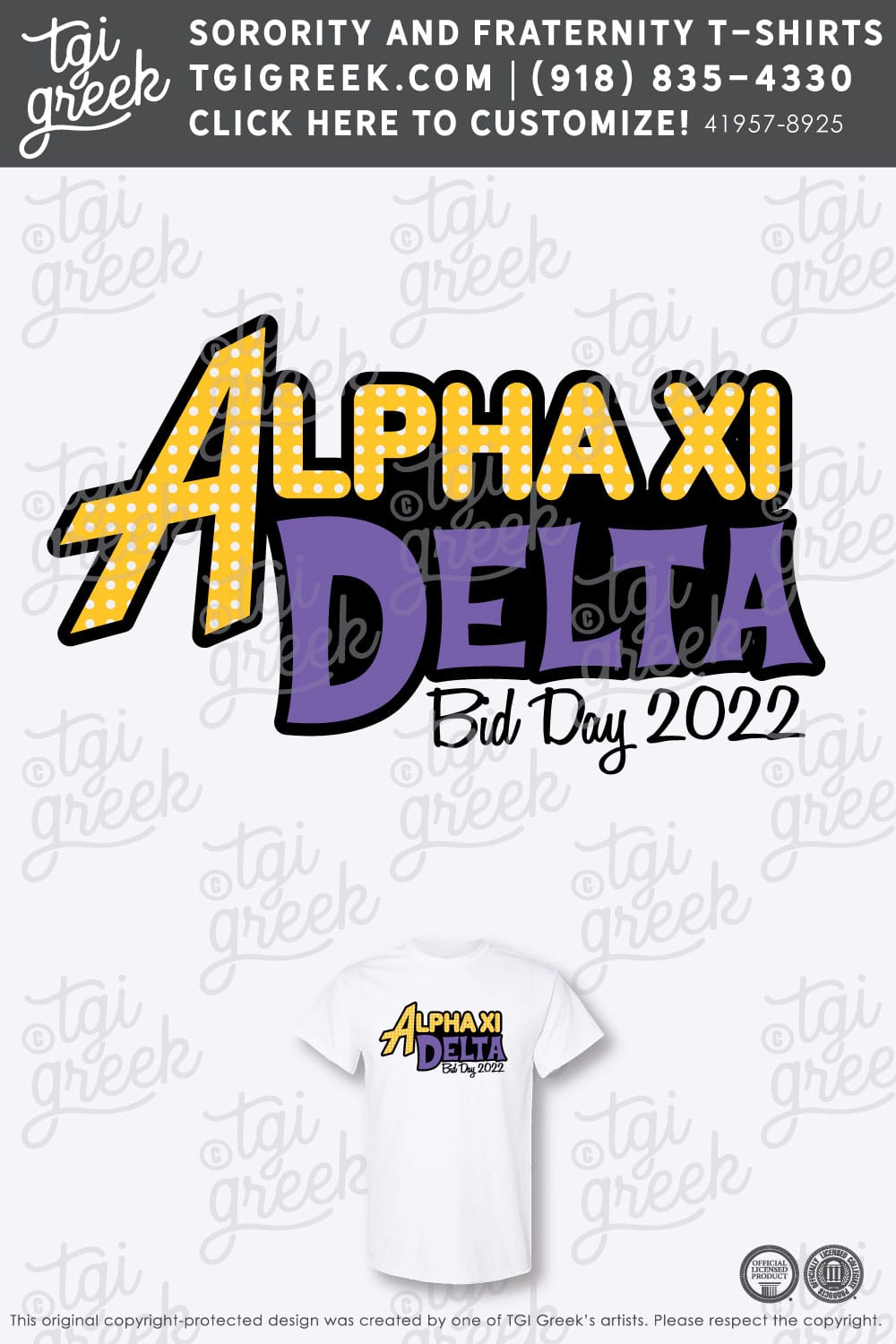 Alpha Xi Delta – MARI Bid Day