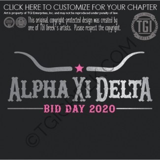 Alpha Xi Delta – Bid Day