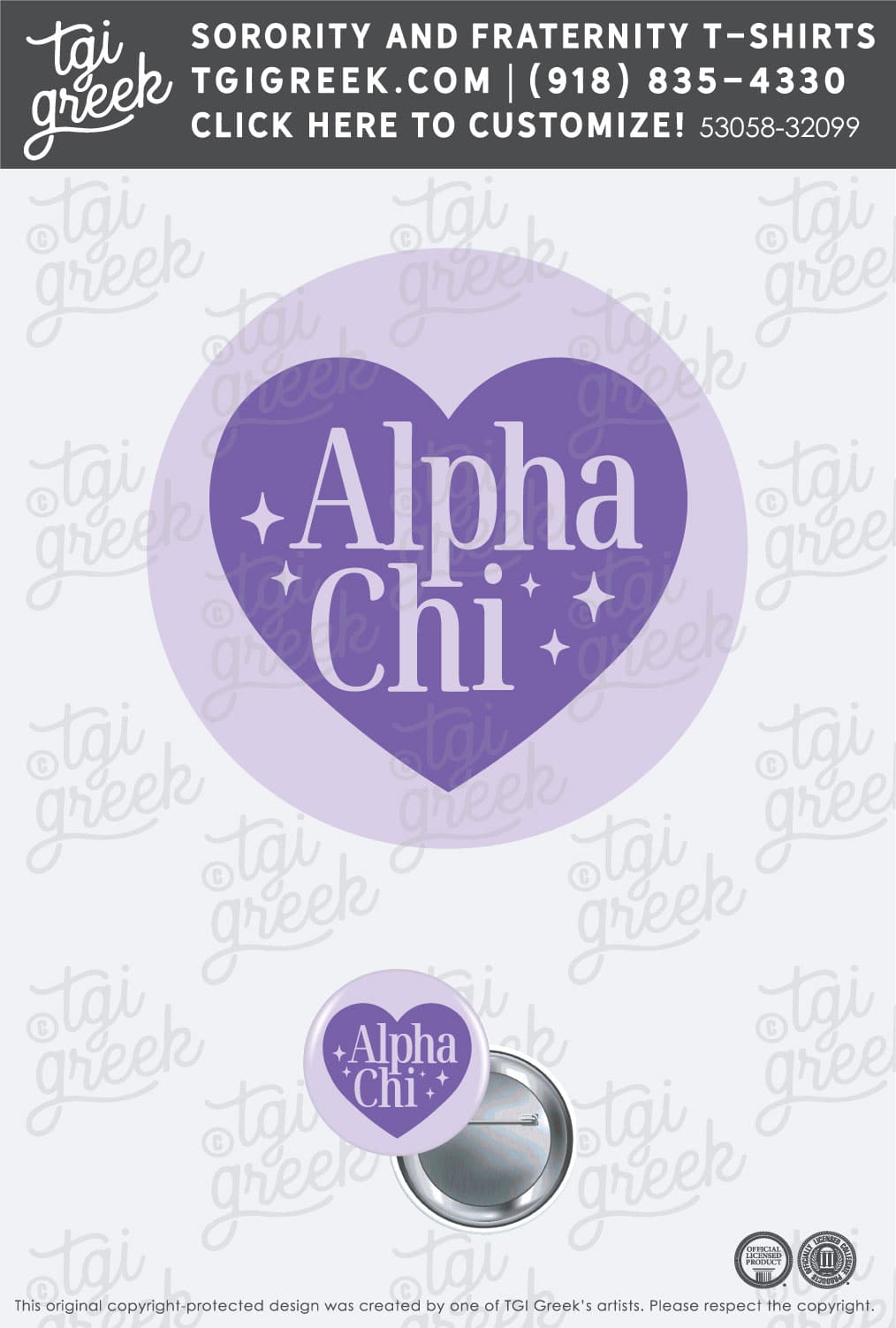 Alpha Chi Omega – KU Buttons