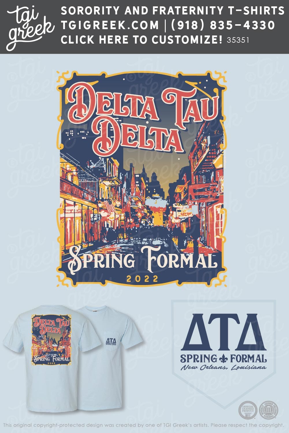 Delta Tau Delta – AUB New Orleans Formal