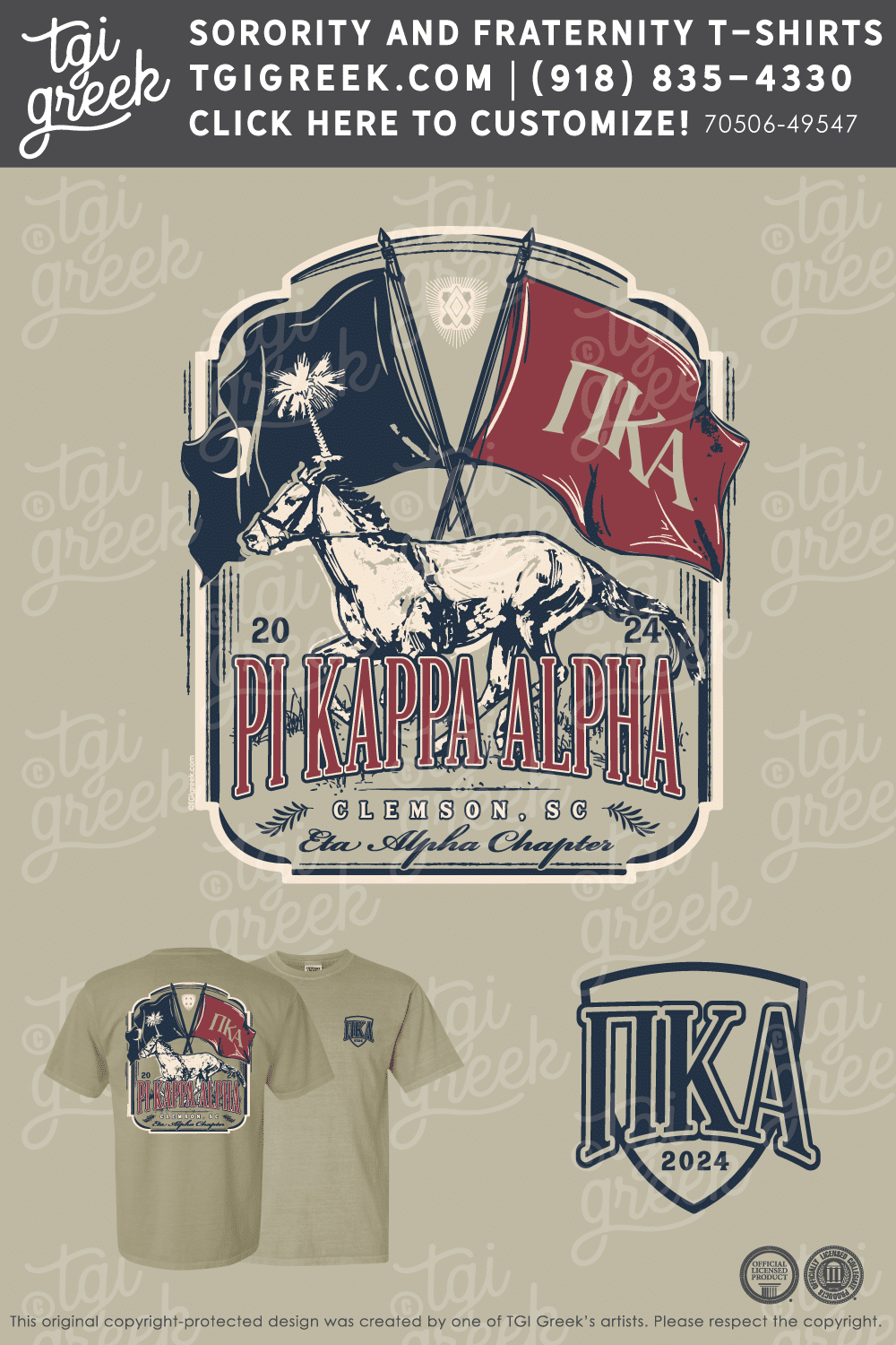 Pi Kappa Alpha – CLEM Shirt