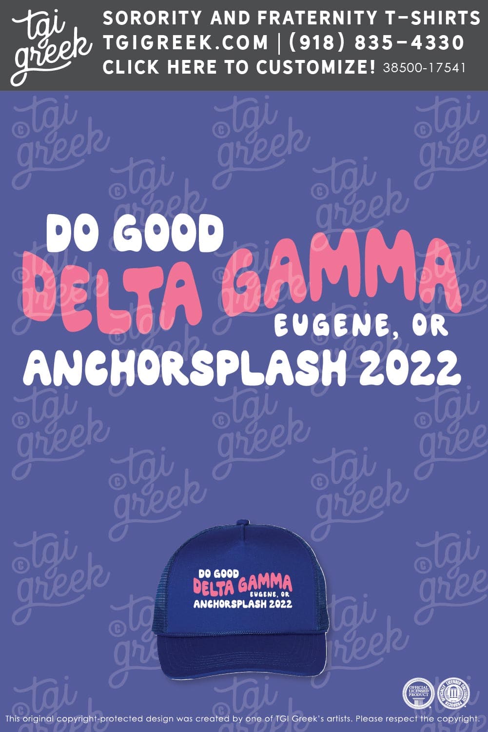 Delta Gamma – ORE Anchor Splash Hat