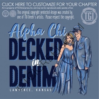 Alpha Chi Omega – KU Jean Party