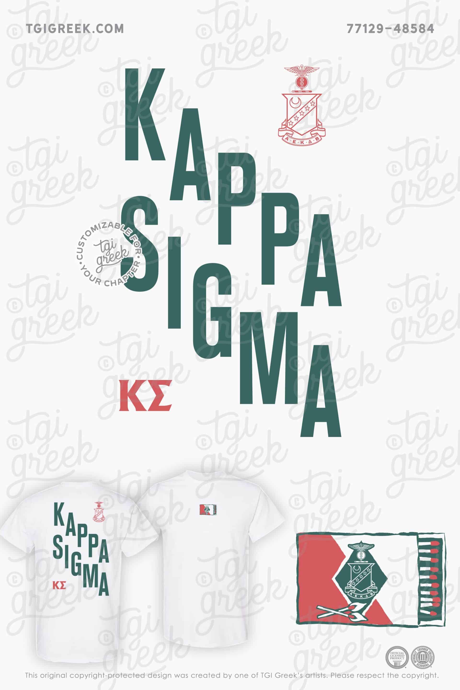 TGI – Kappa Sigma Crest Shirt