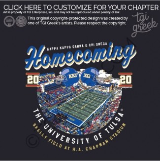 Kappa Kappa Gamma – TU Homecoming Tee