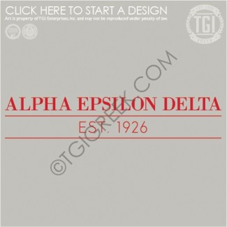 Alpha Epsilon Delta-FU Wooly Order