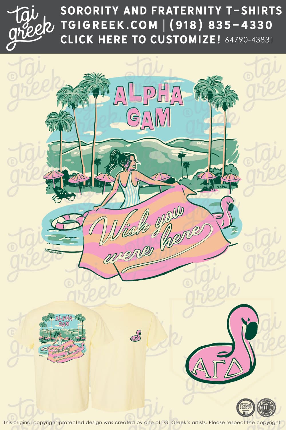MKT – Alpha Gamma Delta Wish You Were Here