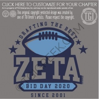 Zeta Phi Delta Bid Day