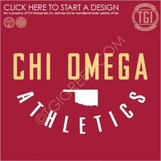 Chi Omega-OU Dri Fit