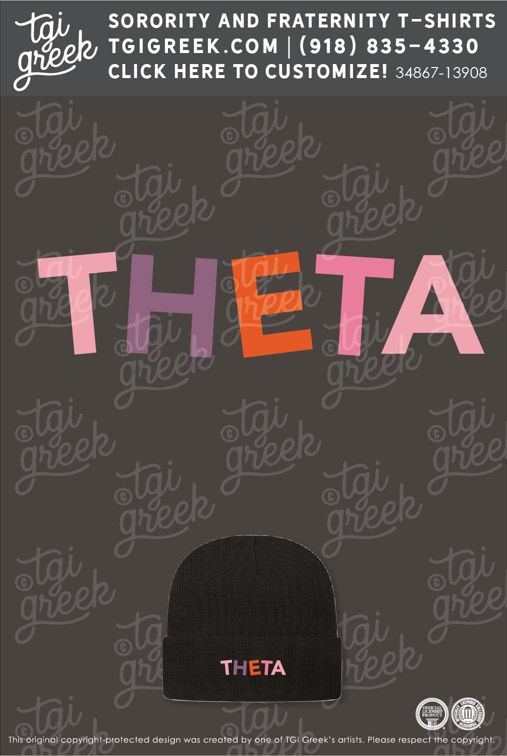 TGI – Kappa Alpha Theta Jan Live Sale