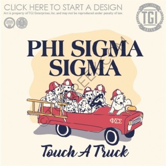Phi Sigma Sigma-SSU Touch a Truck