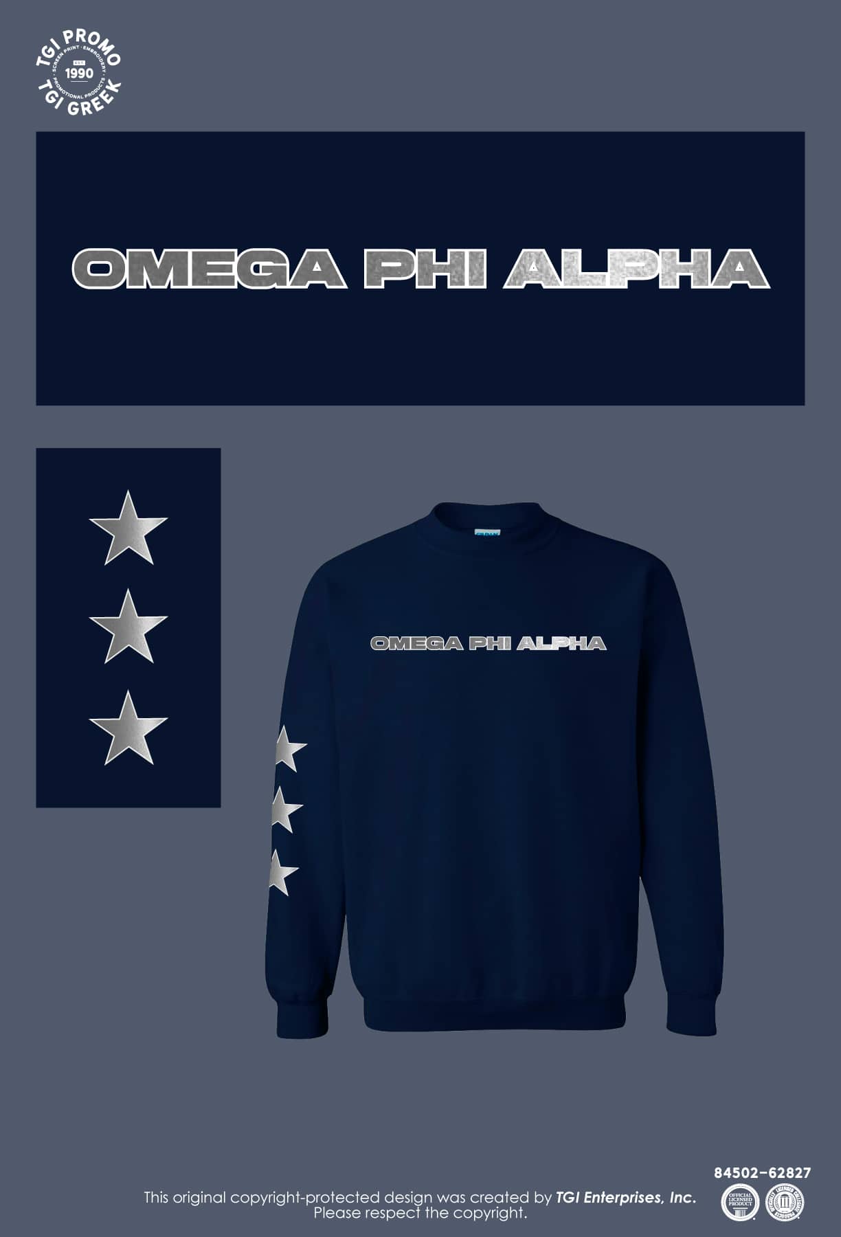 Omega Phi Alpha – WKU Bid Day Sweatshirt