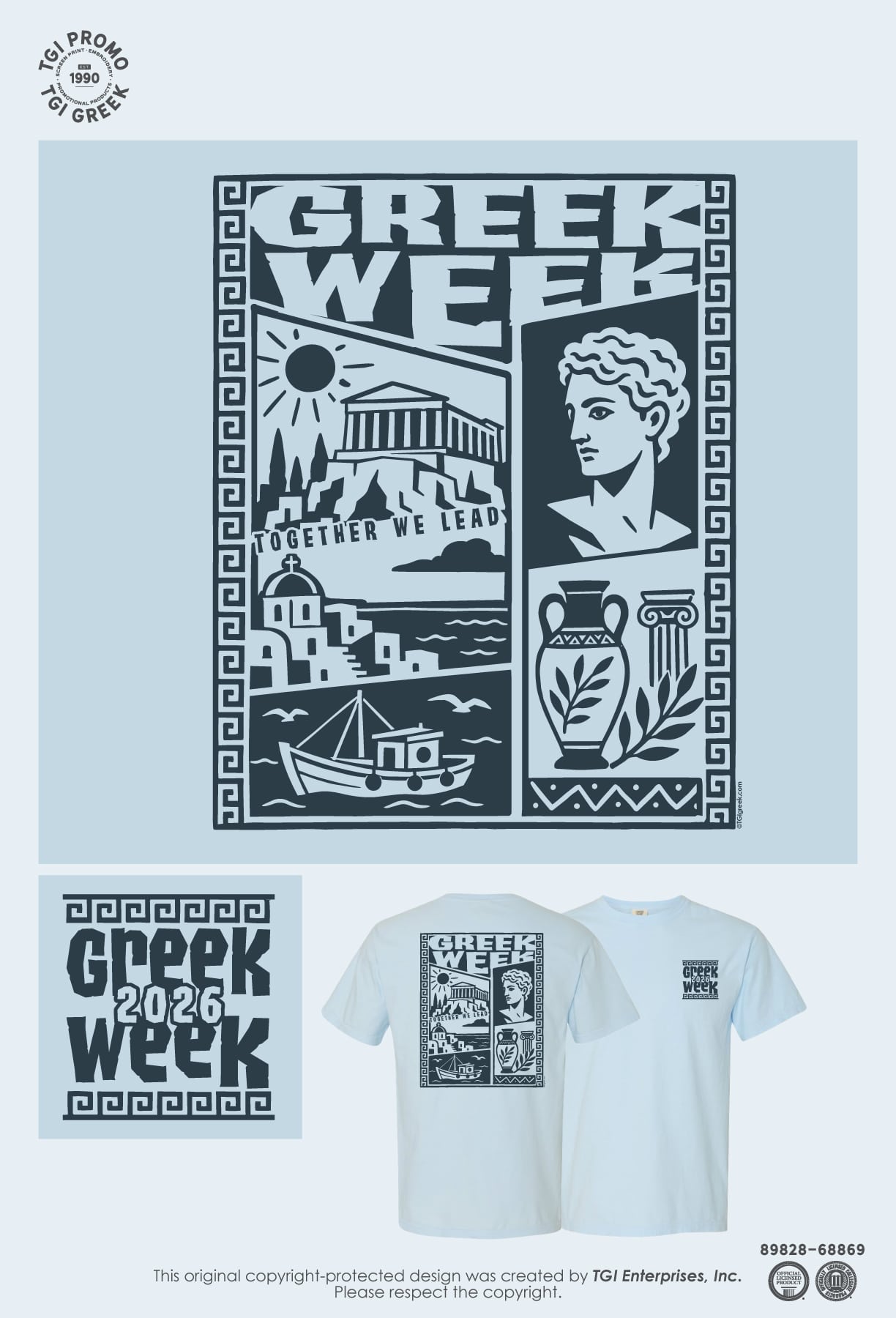TGI Greek – New Stock Greek Week Collage