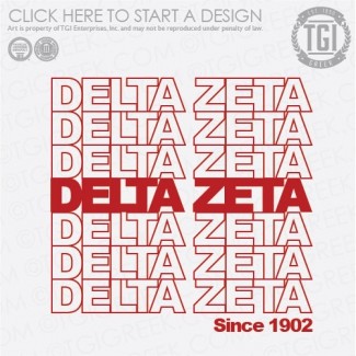 Delta Zeta-URI PR Shirt