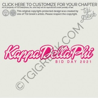 Kappa Delta Phi – SUNA Bid Day