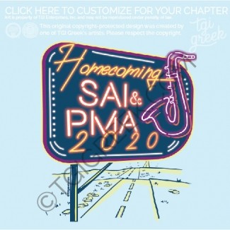 Sigma Alpha Iota – TU homecoming Tee