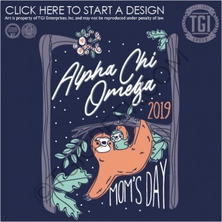 TGI-Alpha Chi Omega Sloth Mom's Day