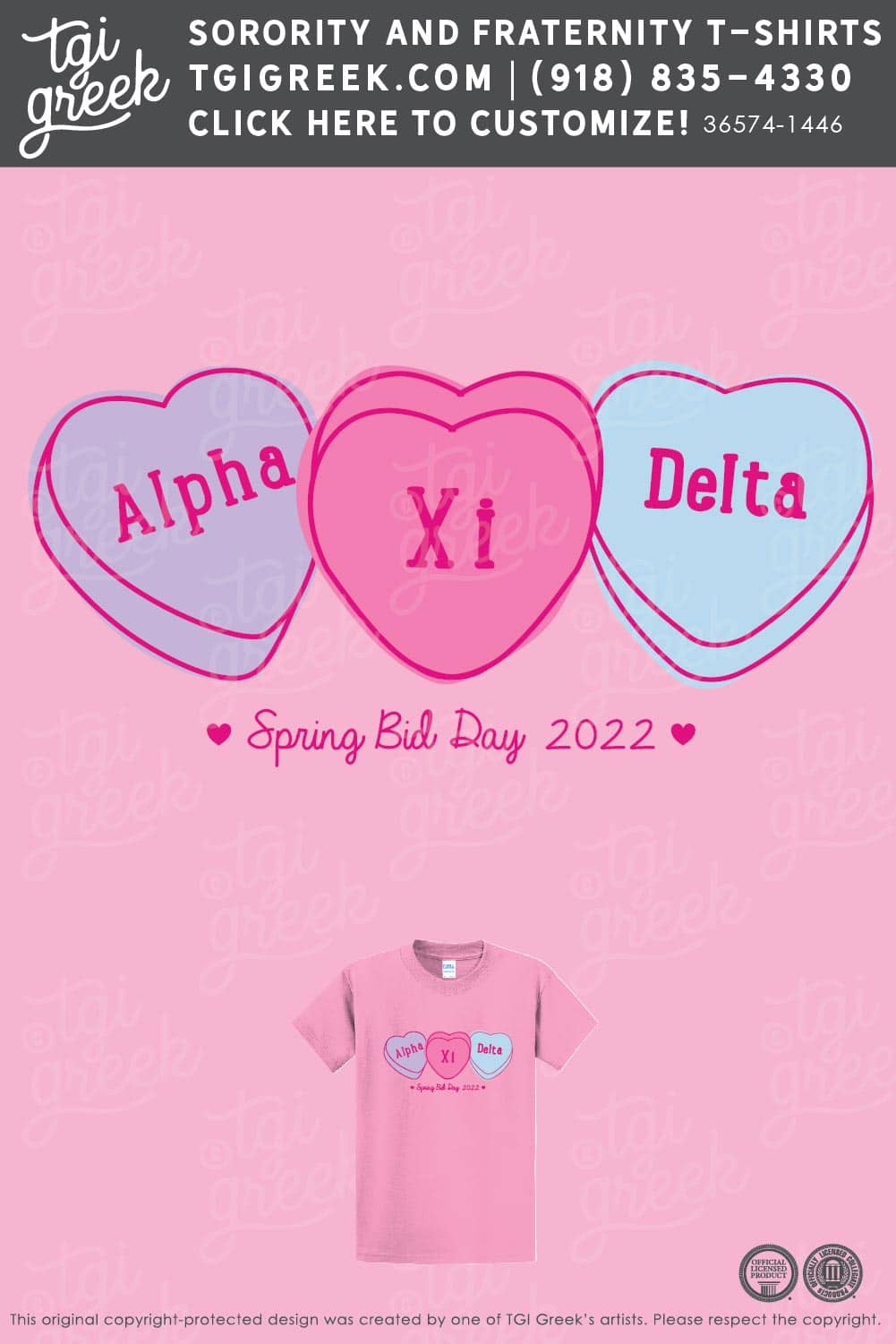 Alpha Xi Delta – UCO Bid Day