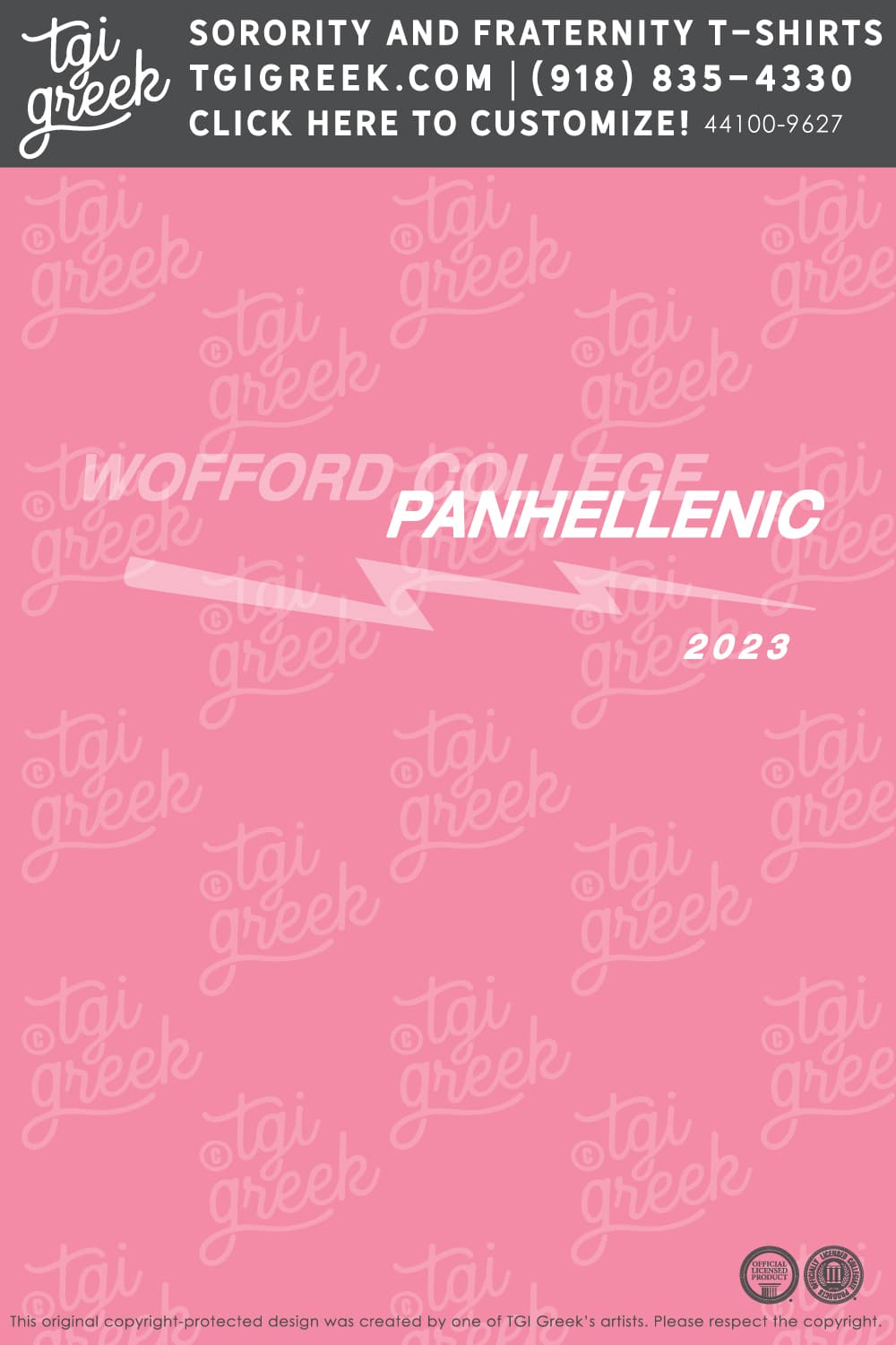 Panhellenic – WOFF PR Shirt A
