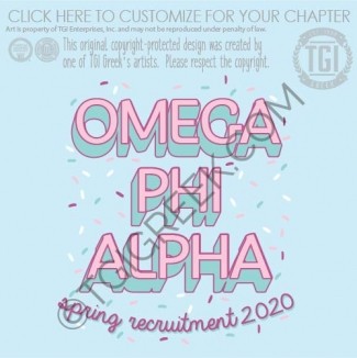 Omega Phi Alpha Spring Recruitment