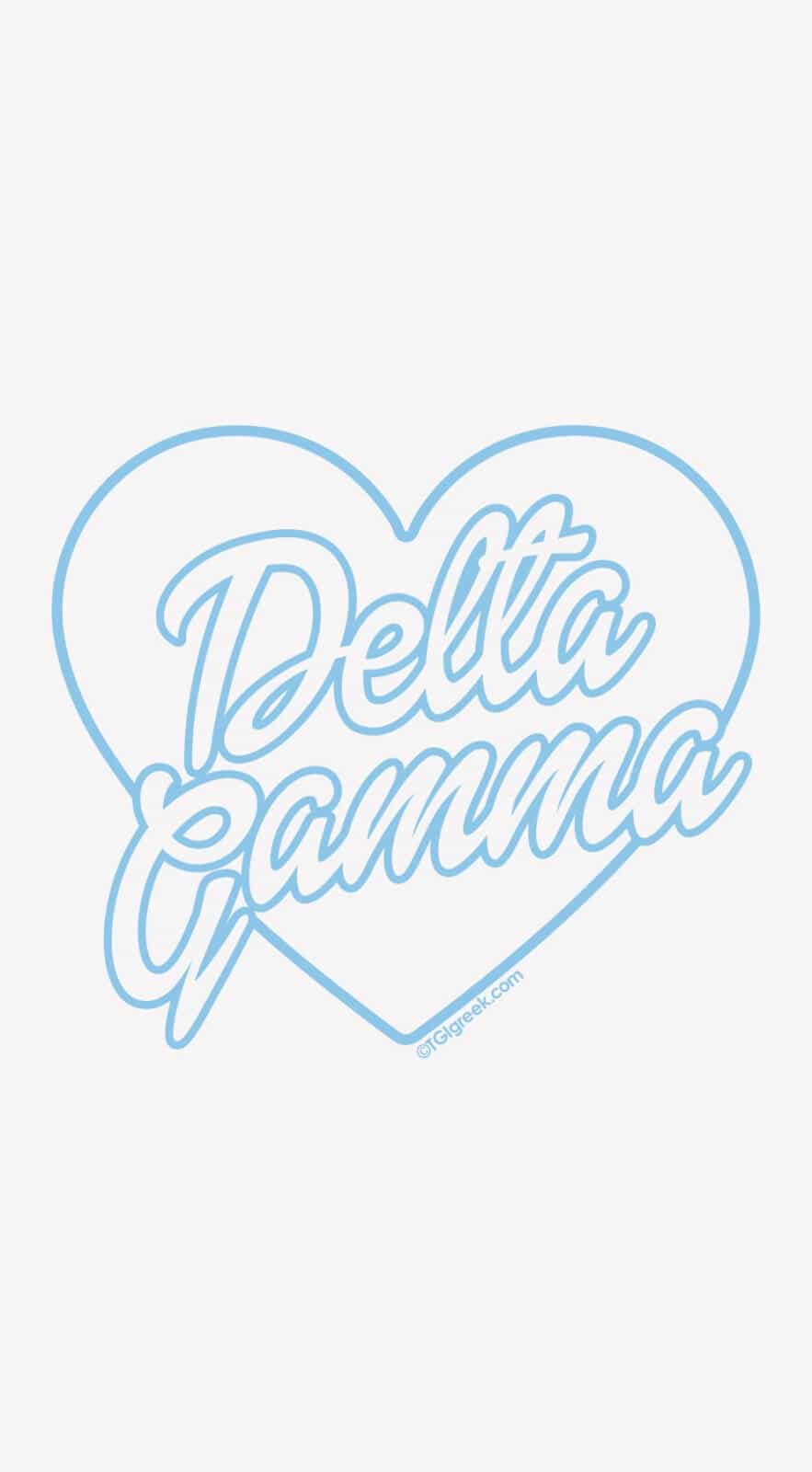Heart Delta Gamma wallpaper