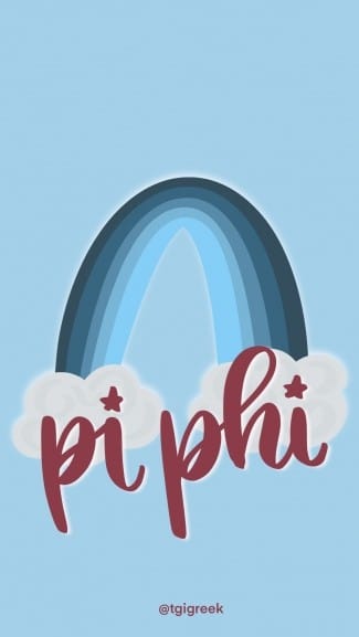Pi Beta Phi – Rainbow