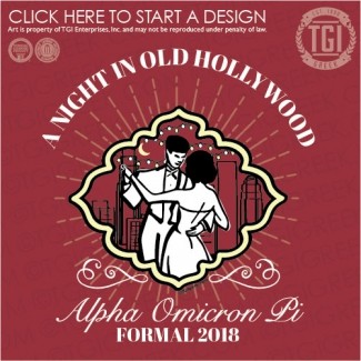 Alpha Omicron Pi-TSU Hollywood Formal