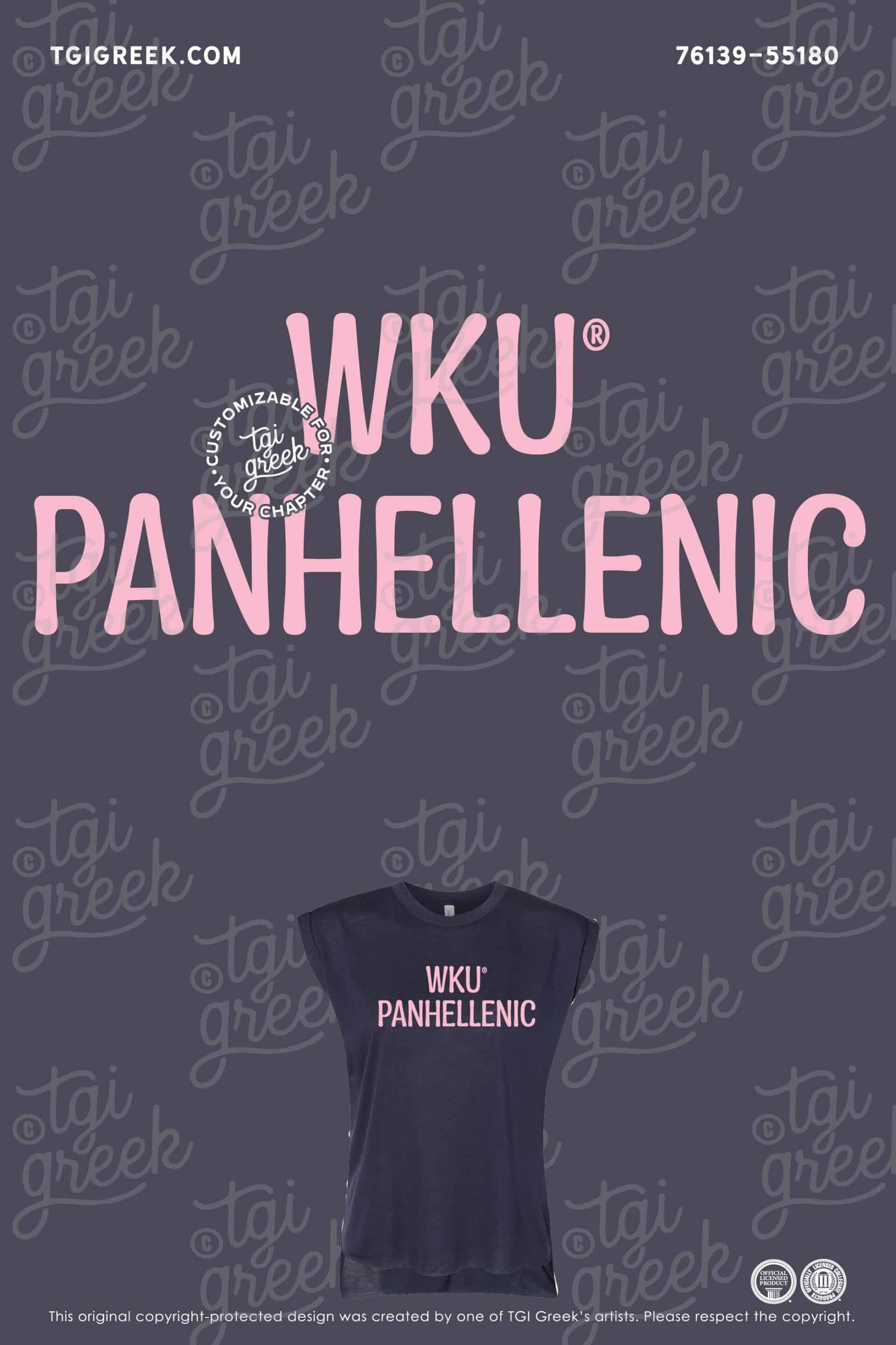 Panhellenic – WKU Recruitment Muscle Tank