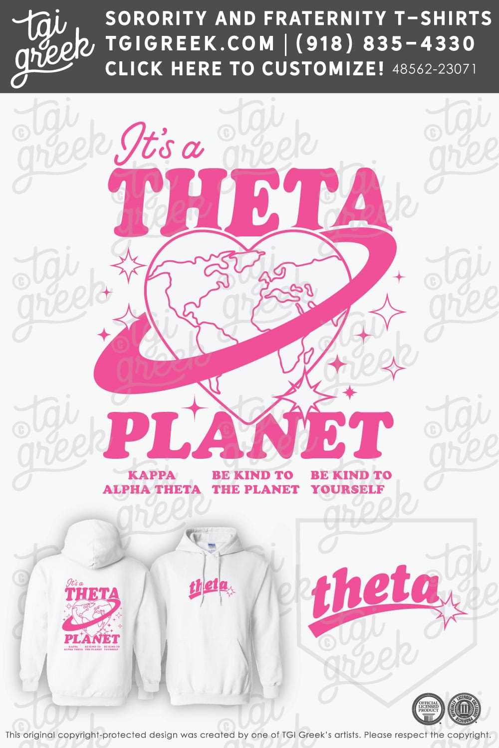 Kappa Alpha Theta – EKU PR Hoodies