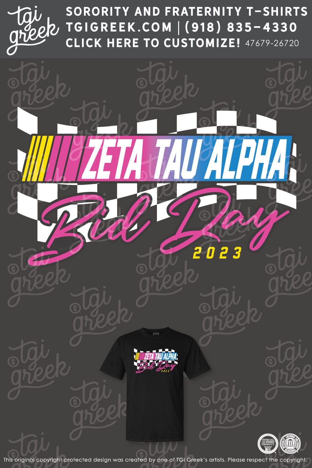 Zeta Tau Alpha – CCL Spring Bid Day