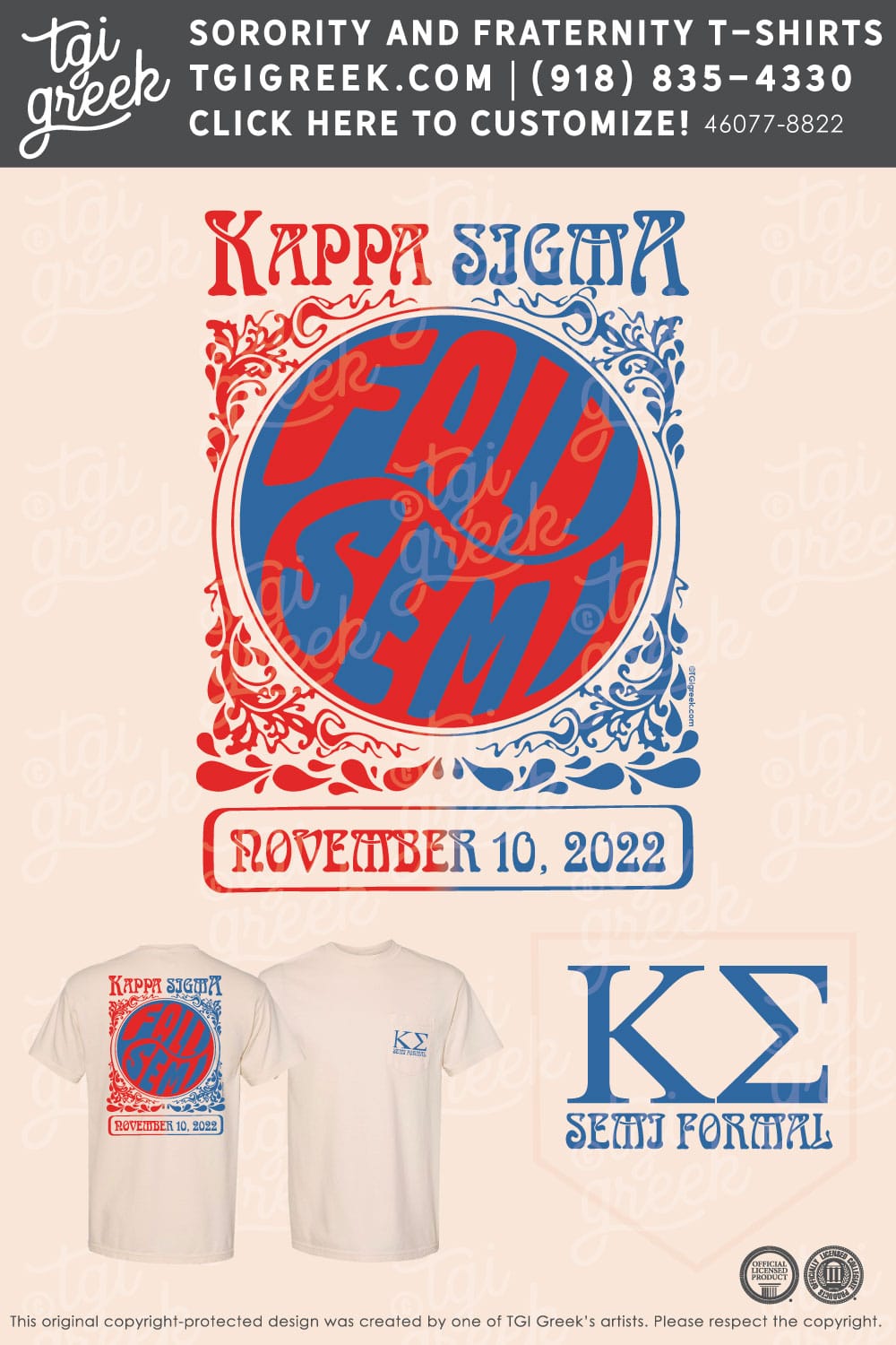Kappa Sigma – CLEM Semi Formal