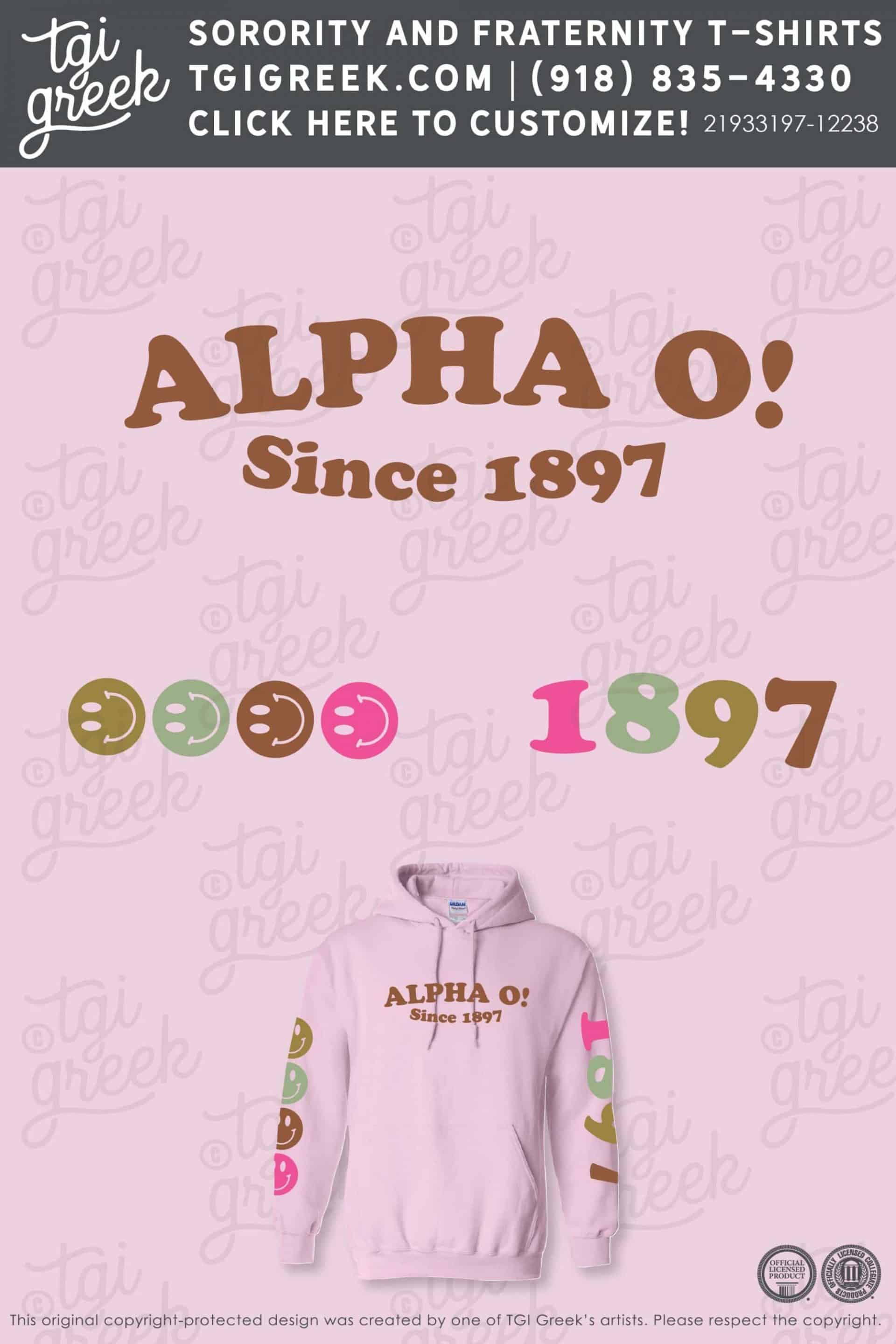 Alpha Omicron Pi – OU PR Hoodie