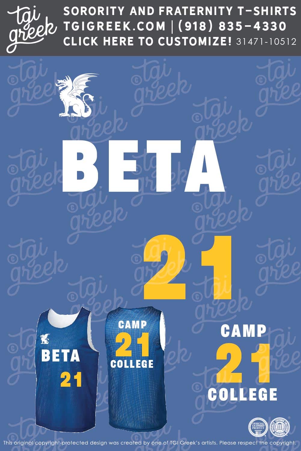 Beta Theta Pi – DEPW Jersey