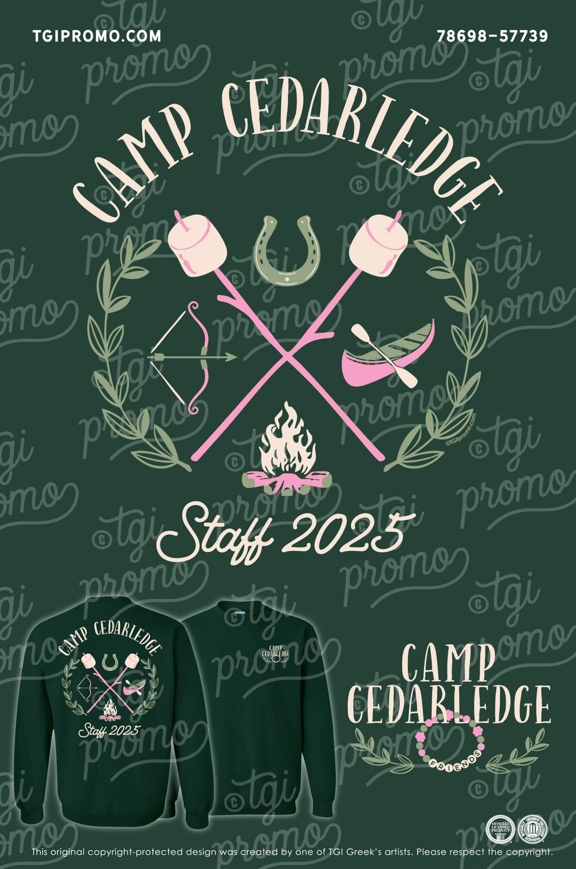 Camp Cedarledge – GSEM Staff Sweatshirt