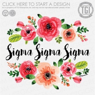 Sigma Sigma Sigma-LHU PR Floral