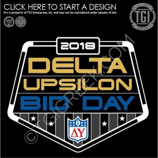 Delta Upsilon-USC Bid Day Shirts