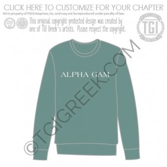 Alpha Gamma Delta – OU PR Sweatshirt
