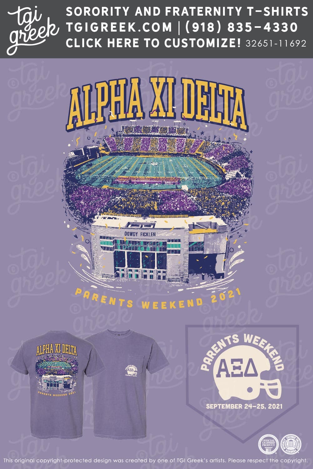 Alpha Xi Delta – ECU Parents Weekend