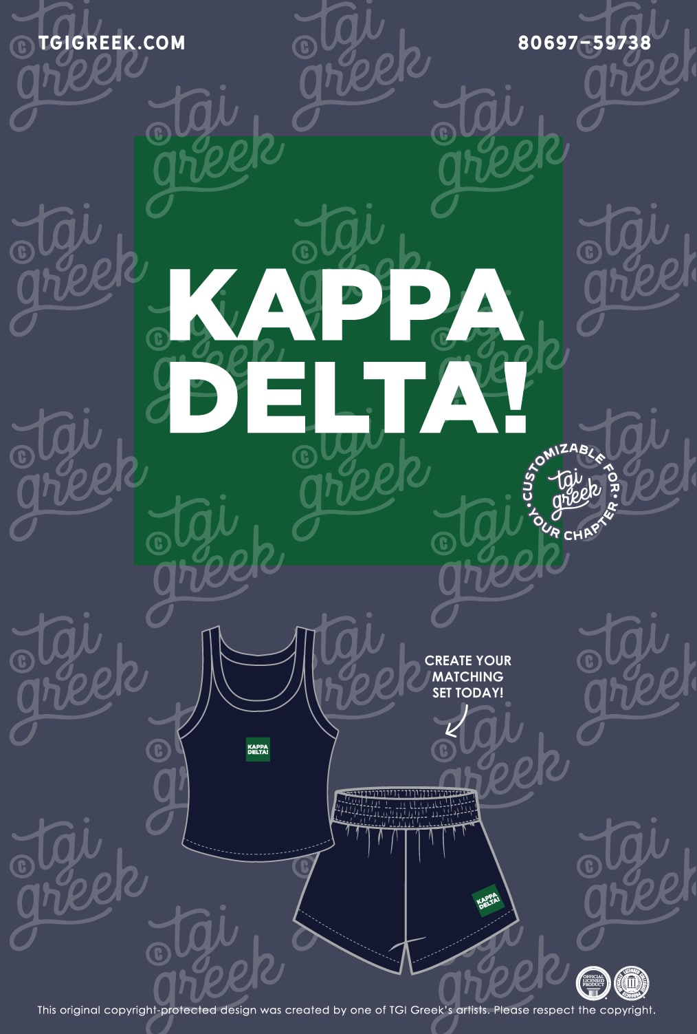 Kappa Delta – USCAR PR Set