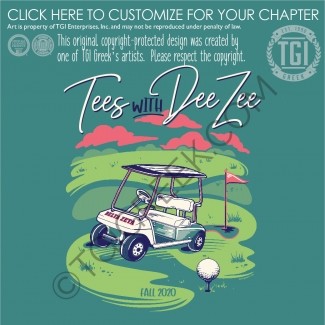 Delta Zeta – TSU tees with Dee Zee