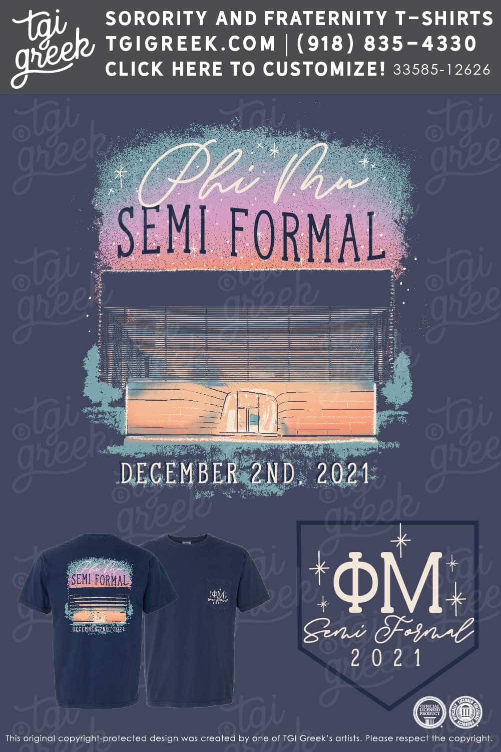 Phi Mu – NWST Semi Formal