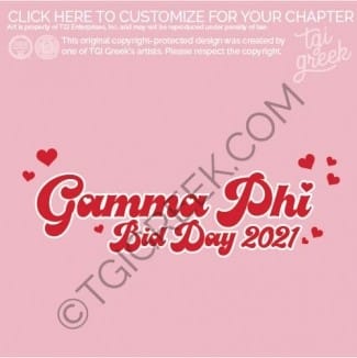 Gamma Phi Beta – Bid Day