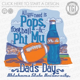 Phi Mu-OSU Dad's Day Tee