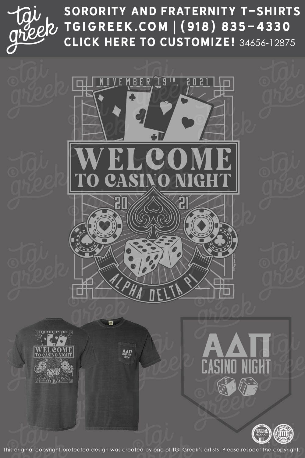Alpha Delta Pi – LSUS Casino Night