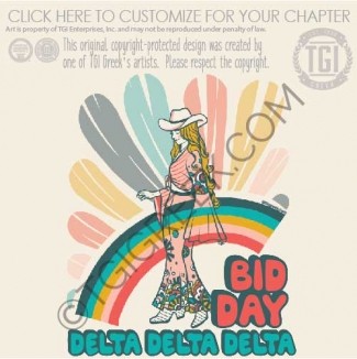 Delta Delta Delta – 70s Cowgirl