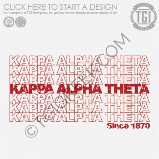 TGI-Kappa Alpha Theta Bag PR Shirt