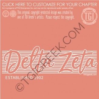 Delta Zeta – UCO Recruitment Terracotta