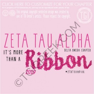 Zeta Tau Alpha-WC Think Pink Shirts